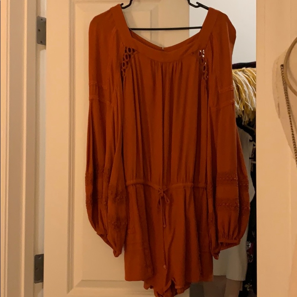 Orange Free People romper